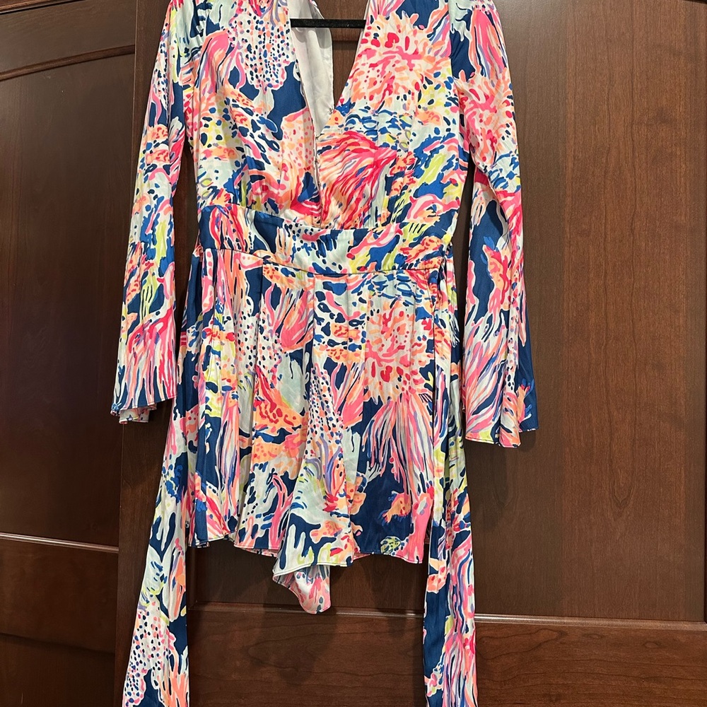 Lilly Pulitzer Multicolor Floral Jumpsuit